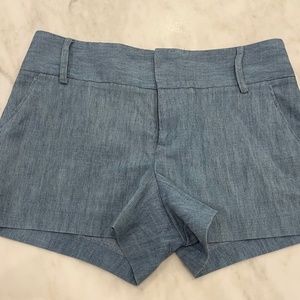 Alice + Olivia chambray short